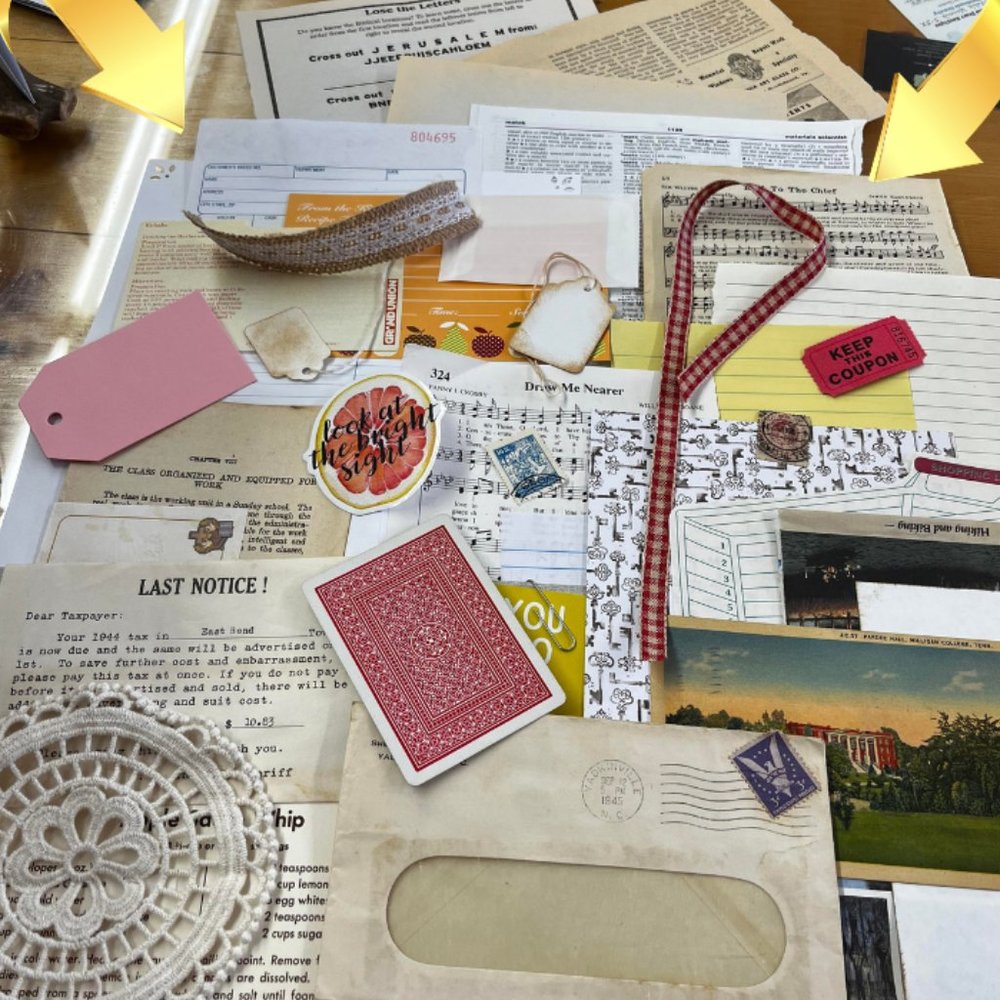 Junk Journal Kit /Junk Journal Ephemera / Christian Themed Journal Kit